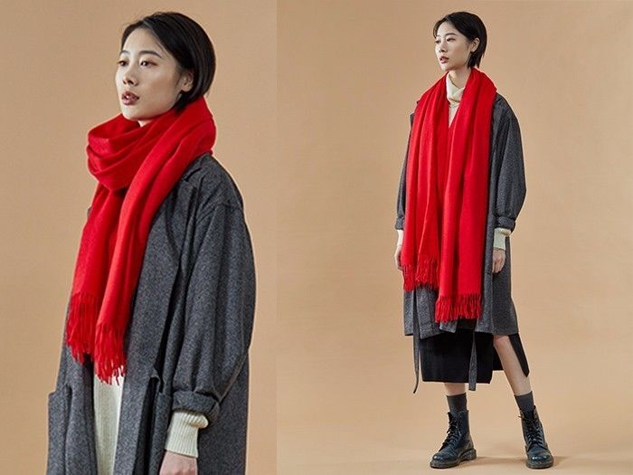 恋物志｜一条羊绒围巾，比两件毛衣还暖和