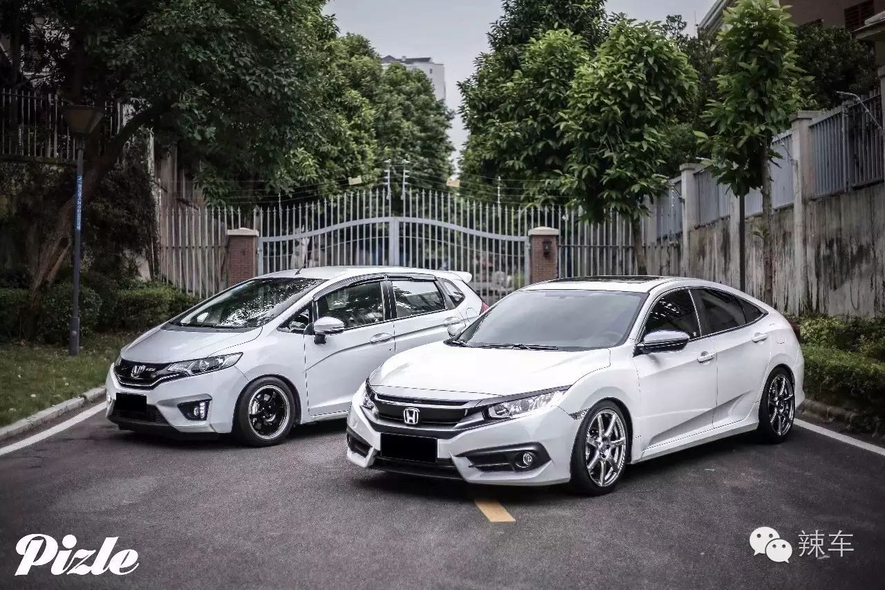 腊鸡本田，毁我青春，HondaFITXCIVIC