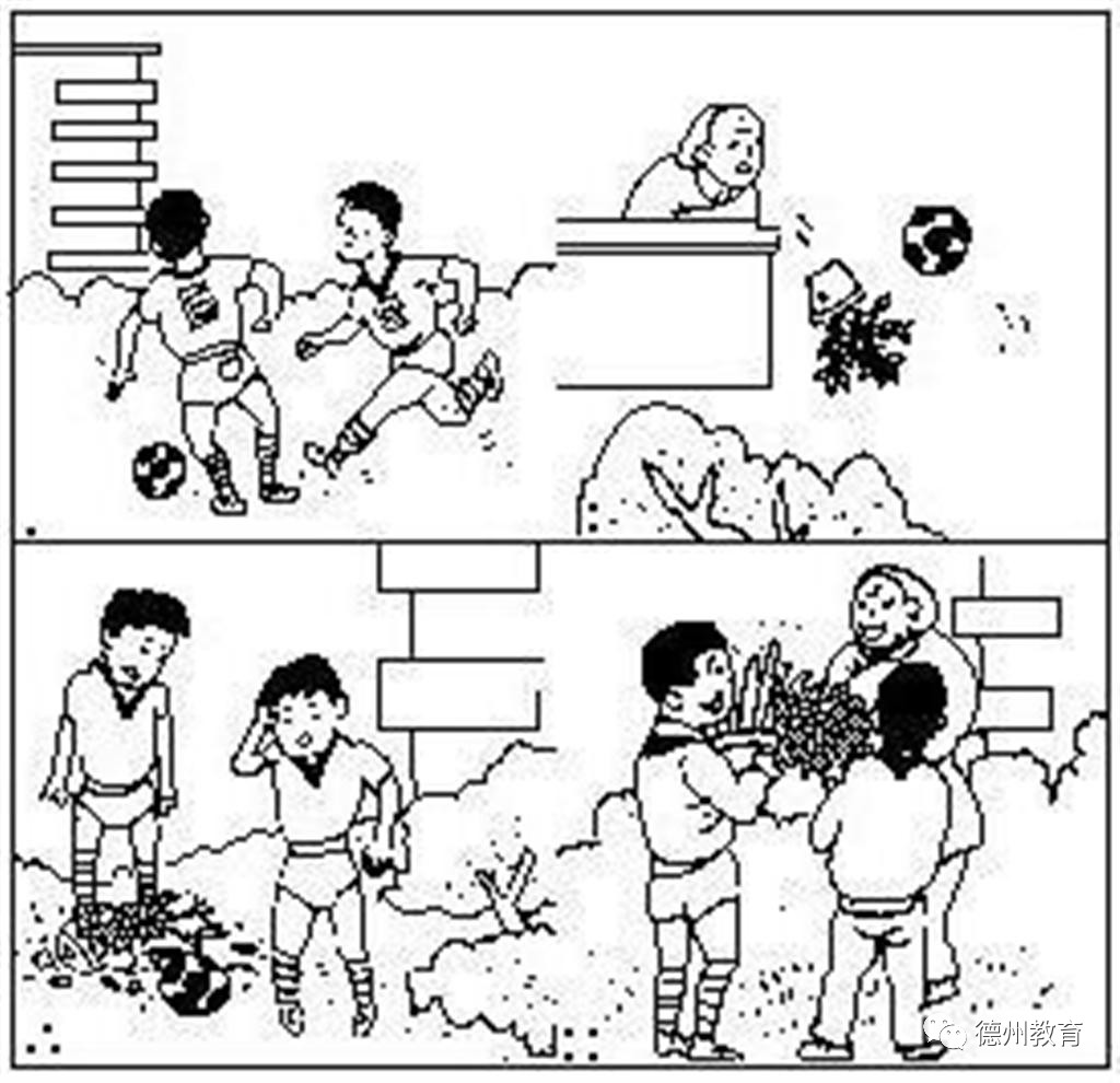 人教版二年级语文试卷看图写话,二年级上册语文园地七的看图写话