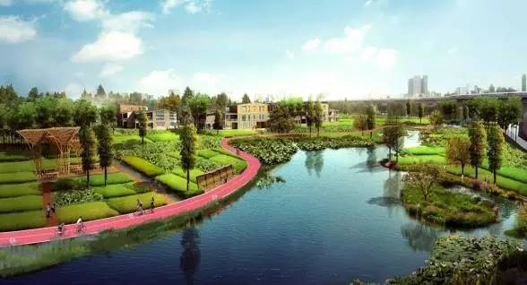 天府绿道风景图片,天府新区锦江绿道最新规划图