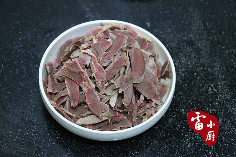 酸豆角鸡胗干香酸爽脆嫩下酒下饭,30秒教你做下酒好菜酸辣凉拌鸡胗