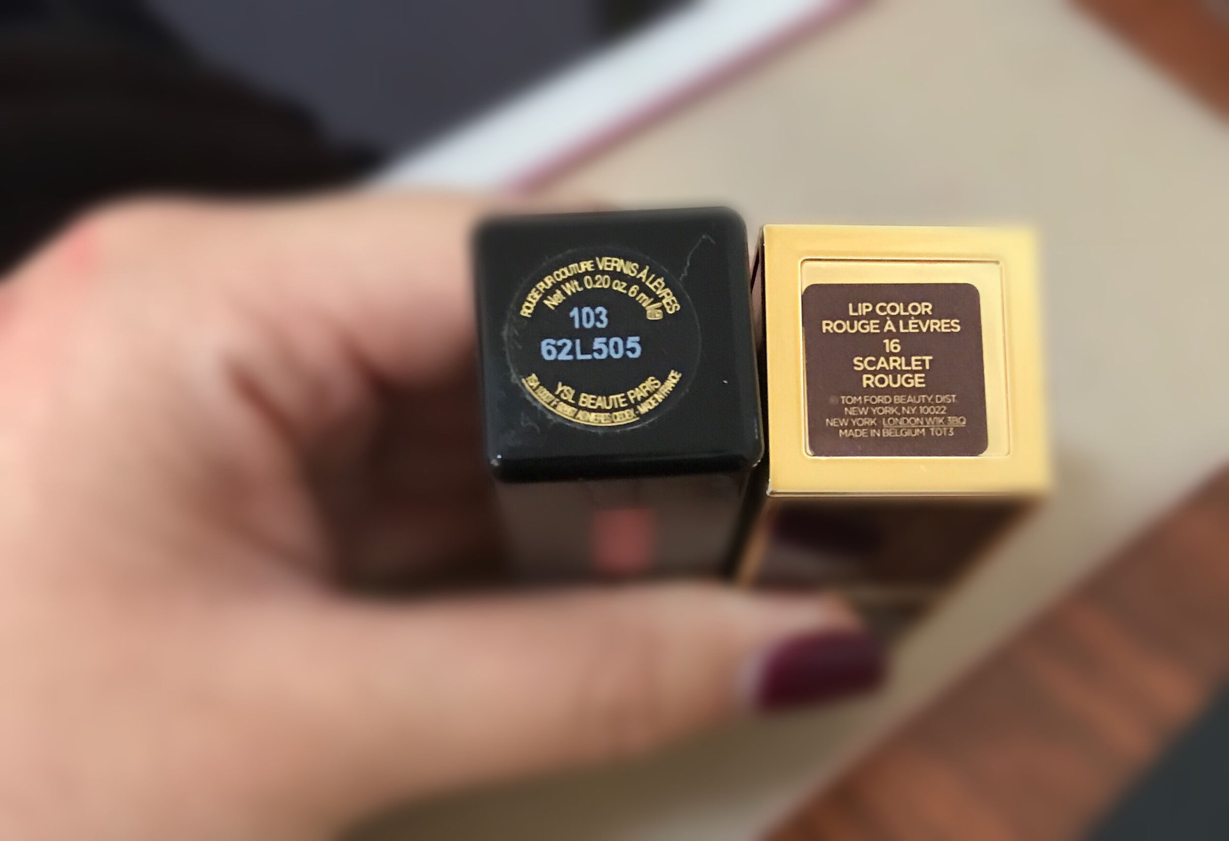 兰蔻和香奈儿口红色号推荐,tf27口红试色三姐妹