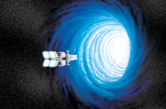 进入黑洞会看到什么样的景象,真实黑洞遇到黑洞会怎么样