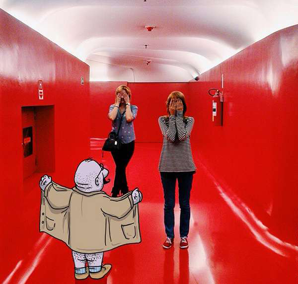 趣味搞怪幽默插画视频,魔性可爱的插画