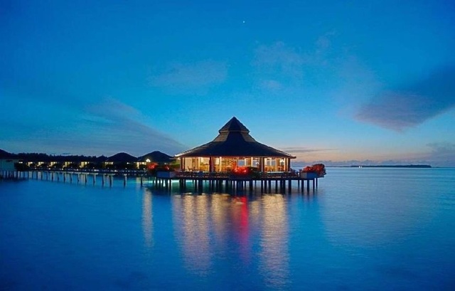 带你去马尔代夫,马尔代夫曼德芙岛风景