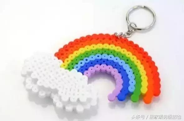 手工活大家一起干,拼豆豆手工教程