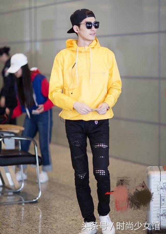 张翰鹿晗,鹿晗渔网背心