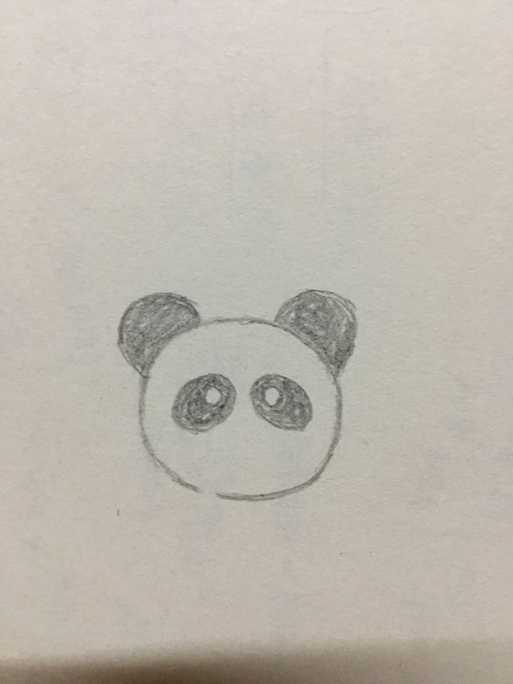 1-3岁儿童简笔画熊猫,熊猫简笔画可爱卡通呆萌