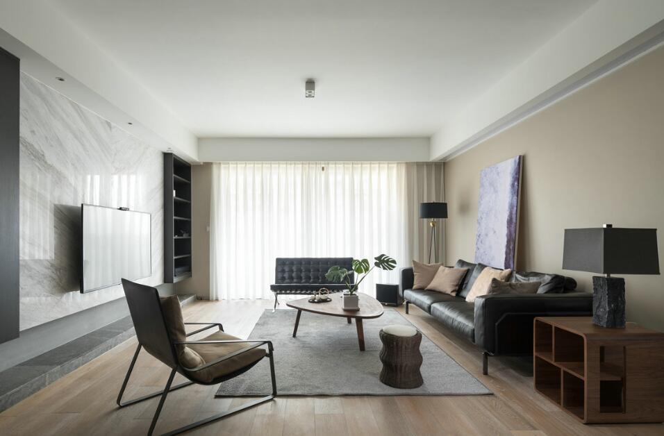 餐厅加了隔断风水好，上海同济东时区178平别墅实景，现代简约风惹邻居羡慕