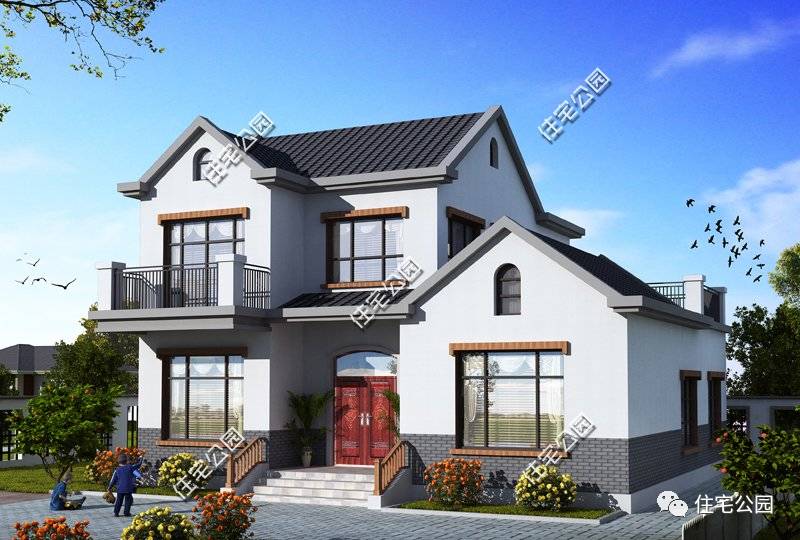 60套农村别墅设计图轻钢三层,60套农村中式别墅设计图