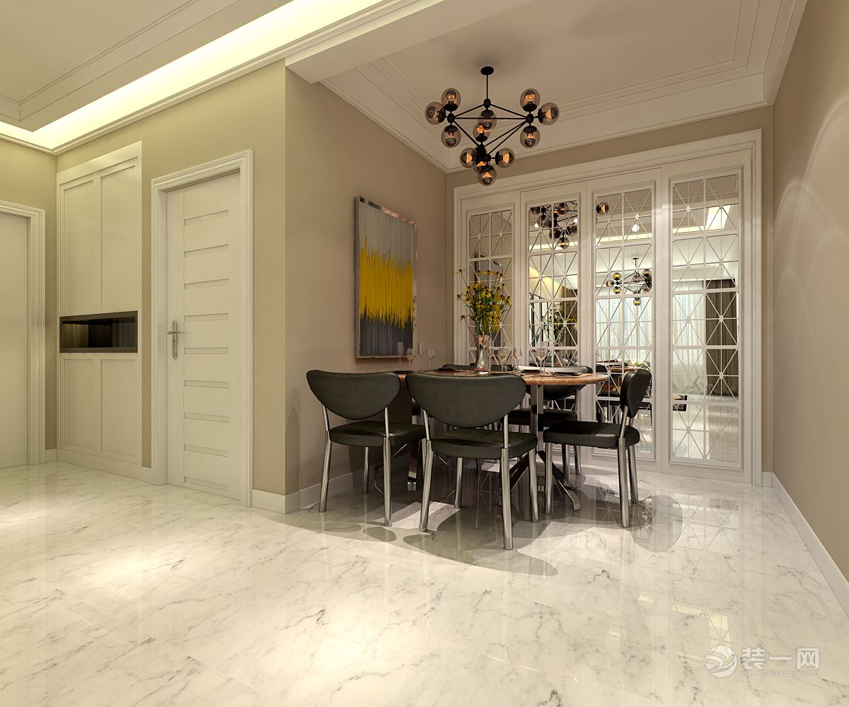 呼和浩特简约风格装修花费,呼和浩特市100平米装修案例