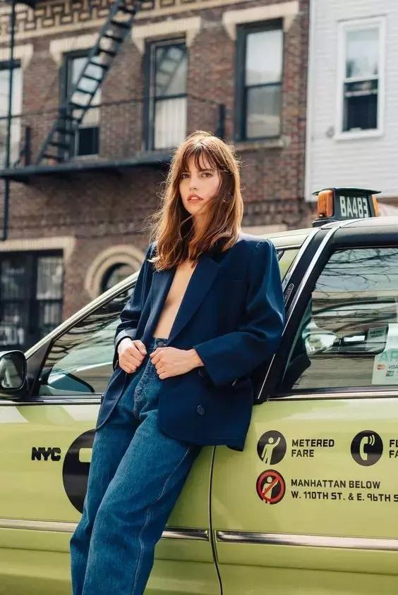 平胸穿搭矮个子,贫胸系穿搭