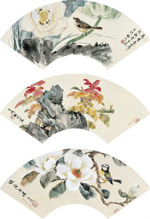 海派花鸟画谁的比较好,海派名家张雄花鸟画