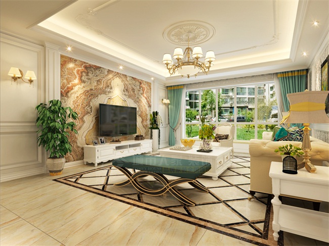 西安-“她浪漫多情，有点想入非非”欧式风格紫禁长安180㎡