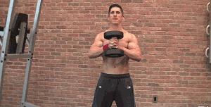 1对哑铃7个动作帮你训练全身肌肉,一副哑铃在家练遍全身