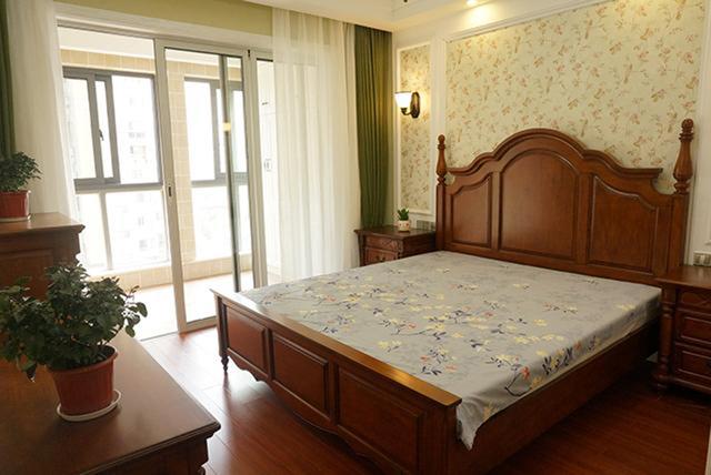 十堰蓝山郡81平美式风格全包花了8万，邻居都说效果很漂亮