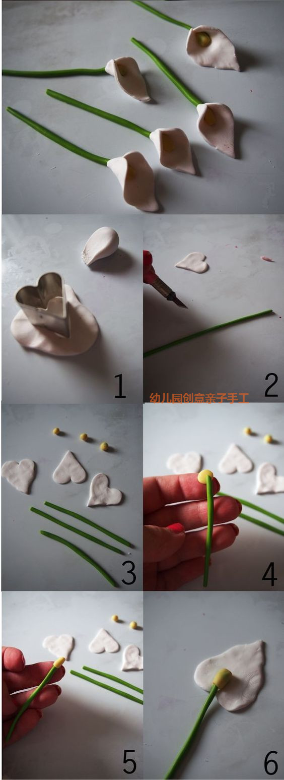 幼儿园超轻粘土手工大全：蝴蝶结维尼小熊等，唯美可爱风附教程