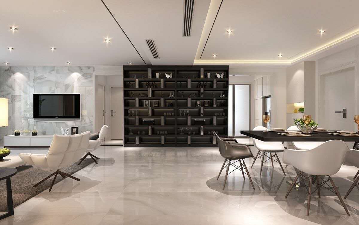 适合北欧风的客厅瓷砖,北欧简约风瓷砖上墙装修