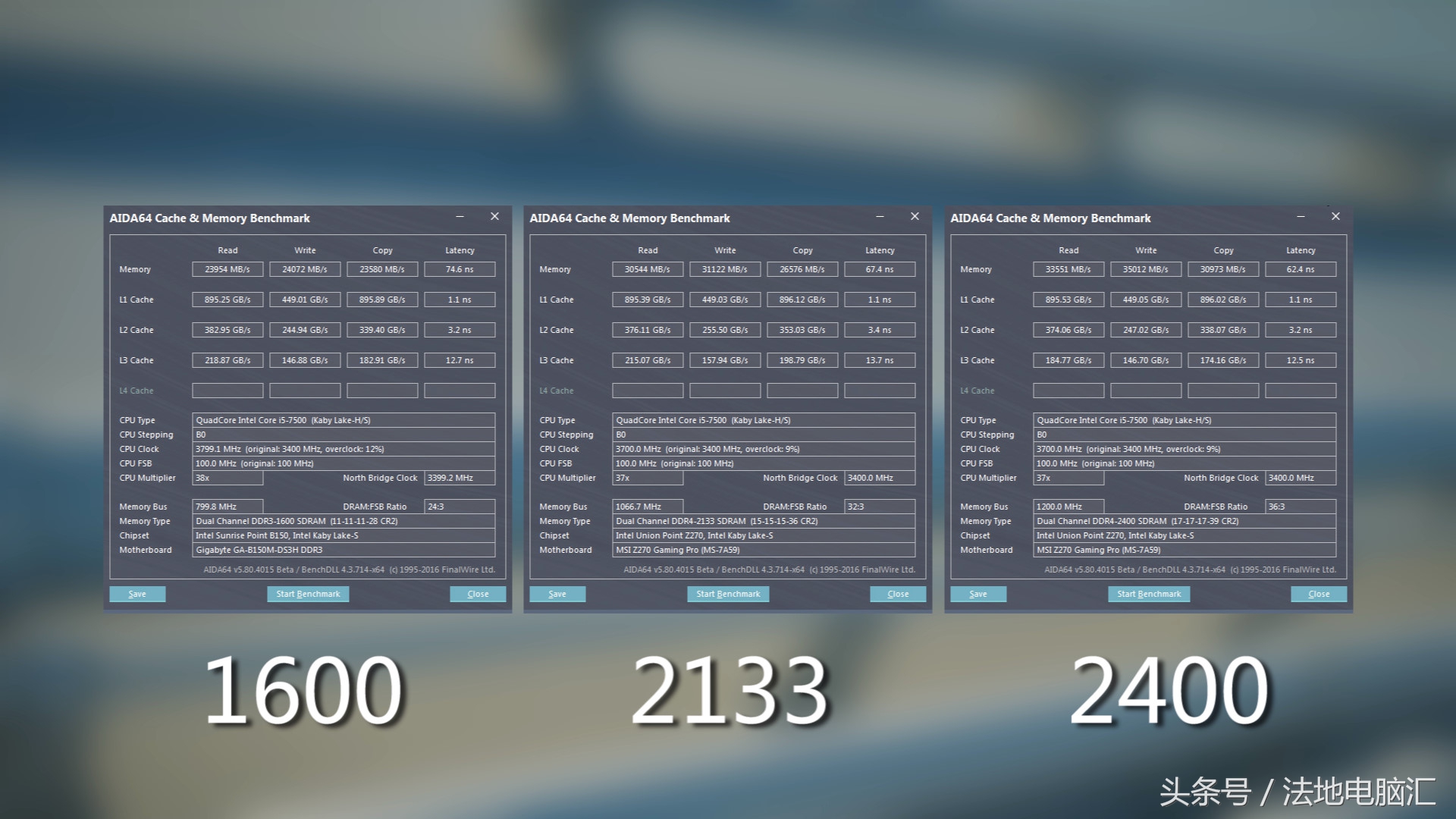 2400和3200内存条差别大吗,3200频率和2400频率内存条的差距