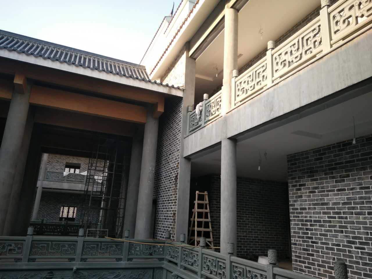 农村中式合院10-15万自建房,农村中式合院房子设计