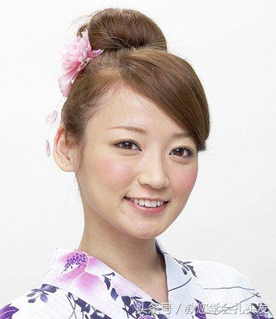 半花苞发型披肩发,想做女神要从头开始