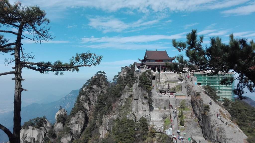 壮美的天柱山,神奇的天柱山雄伟壮观