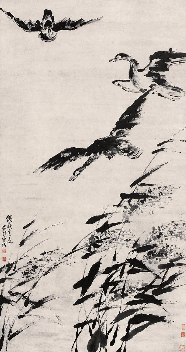 指墨山水画国画,指墨画创始人高其佩