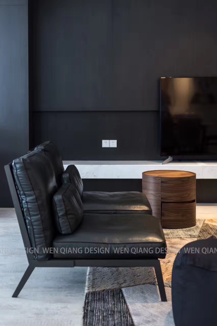 成都棕榈长滩188平装修效果,棕榈长滩欧式风格装修