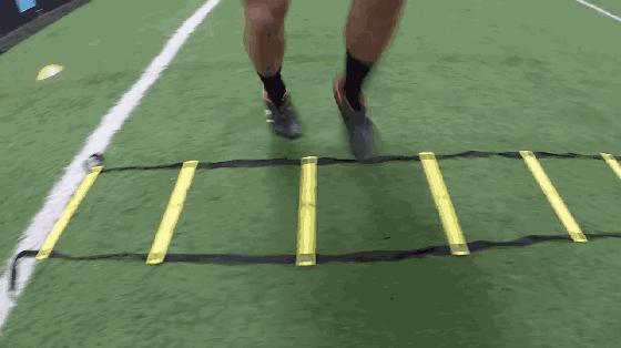 绳梯软梯训练视频,绳梯训练10种方法