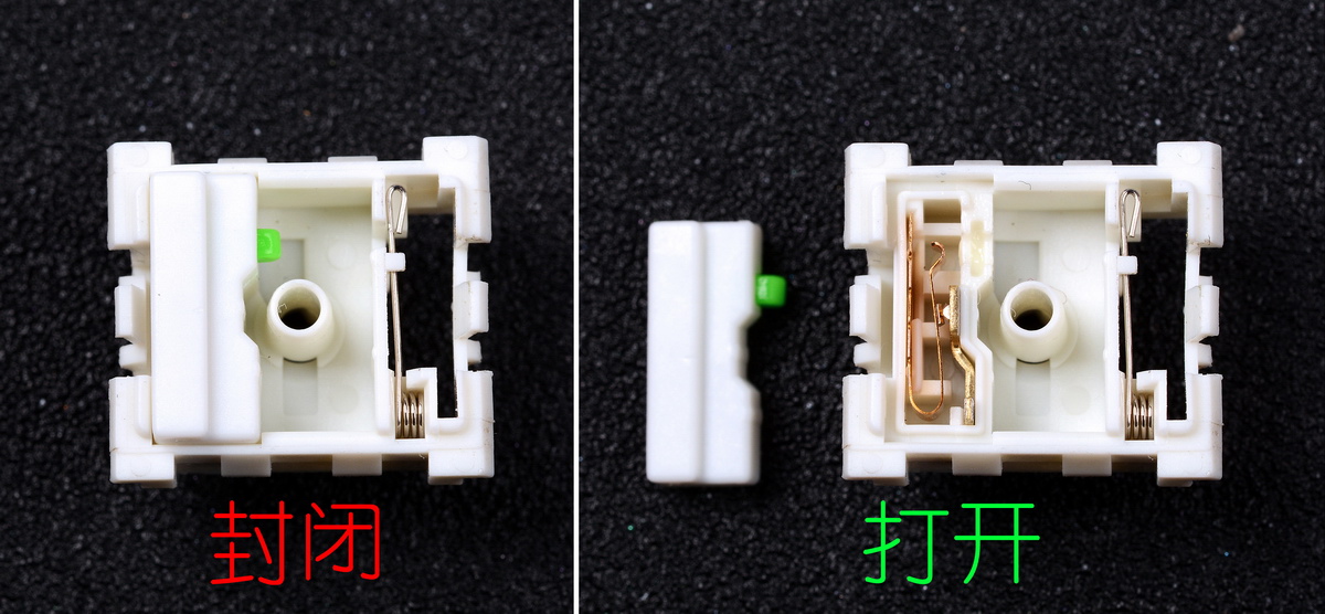 雷柏机械键盘轴体怎么拆,机械键盘静音轴原理