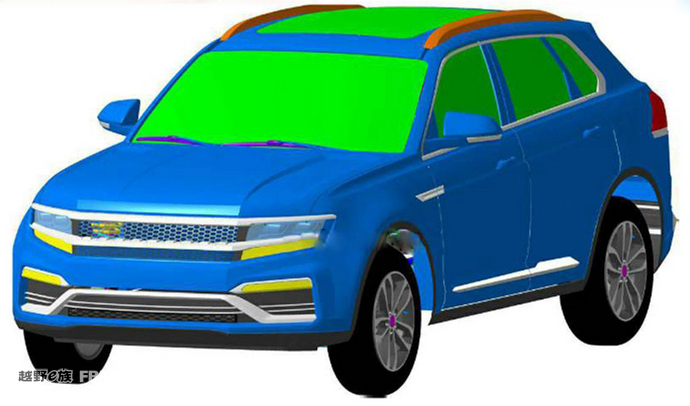 大众众泰,众泰量产大众概念车