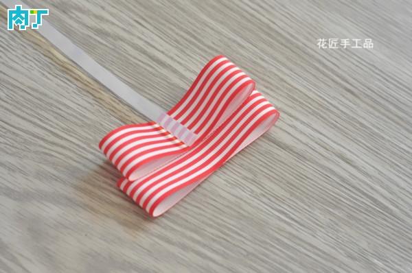 蝴蝶结发圈做法视频,蝴蝶结发圈制作教程简单