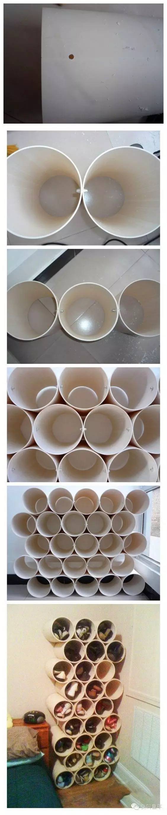 又省个几万！这些塑管改造的高大上玩具和家具技能get！