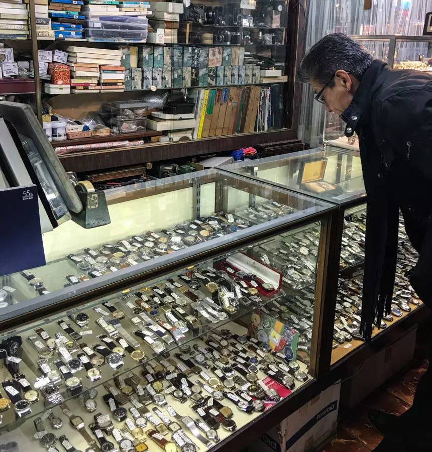 在日本买中古表便宜吗,福冈中古表店