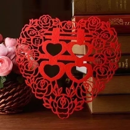 结婚喜字什么时候贴最好,女方结婚喜字什么时候贴