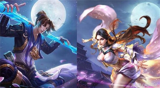 王者荣耀七夕节遇到四对情侣,王者荣耀李白情侣英雄