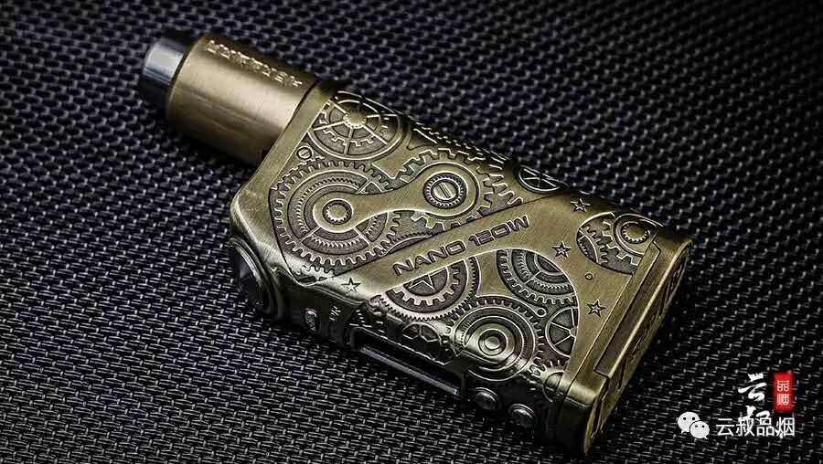 「云叔品烟」蒸汽朋克｜造型炫酷的时光齿轮120W评测报告