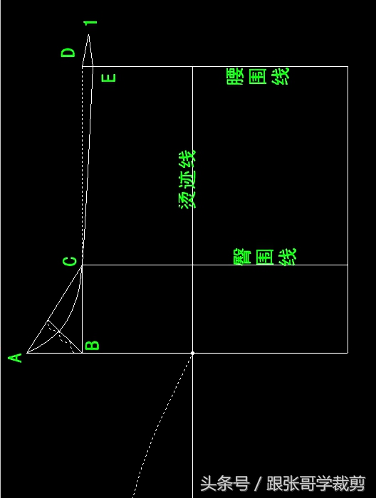 零基础学裁剪女裤,裁剪教程精品女直筒裤