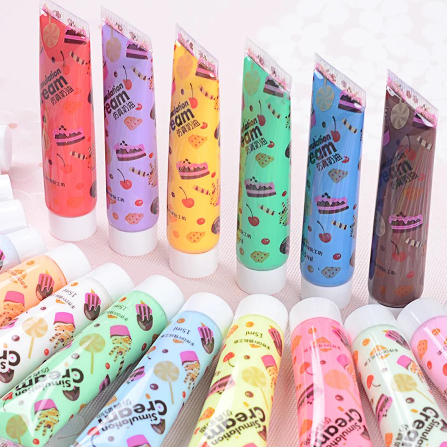 奶油诱惑,奶油胶手机壳diy闺蜜款