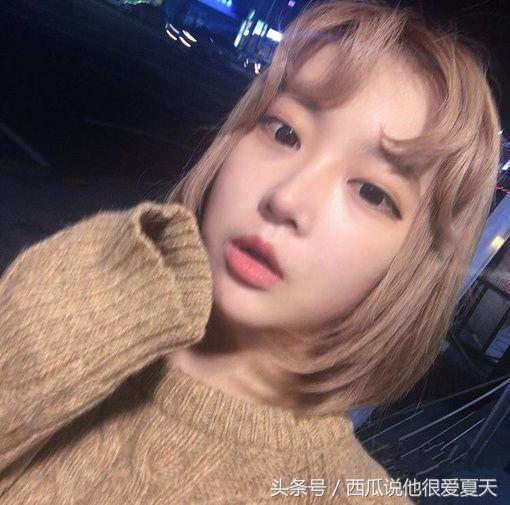 韩国2022年发色,韩国发色大全蓝雾霾色