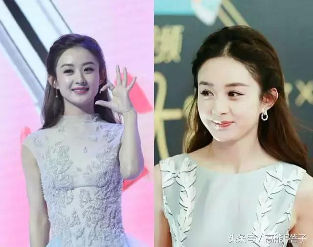 赵丽颖陈妍希圆脸视频,赵丽颖和陈妍希颜值对比