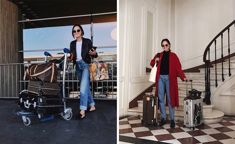 时尚舒适的机场服装,机场服装穿搭