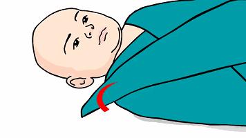 手把手教你新生儿包裹,宝妈推荐新生儿包被夏季