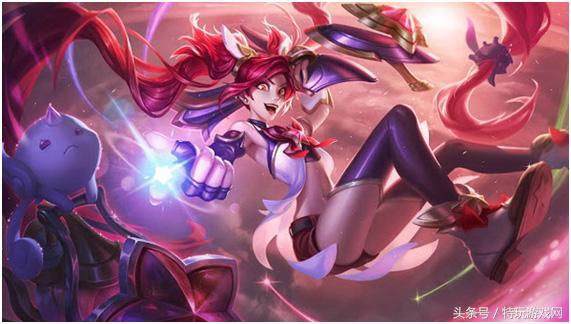 lol星之守护者卡莎炫彩特效展示,lol星之守护者阿狸特效