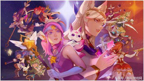 lol星之守护者卡莎炫彩特效展示,lol星之守护者阿狸特效