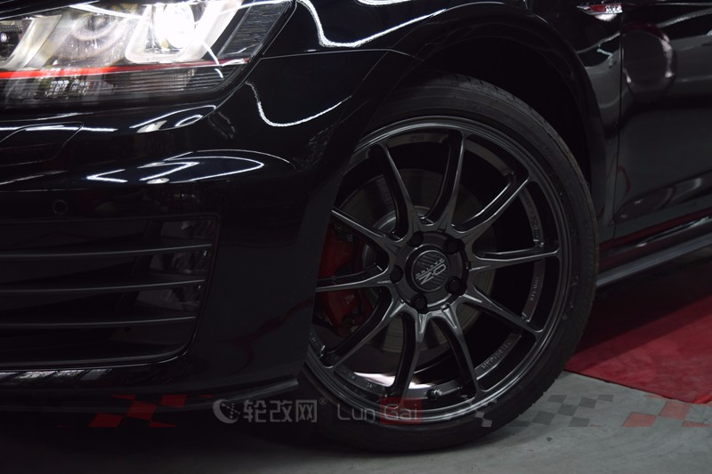 大众高尔夫7.5代gti改装,高尔夫7.5代gti19寸轮毂