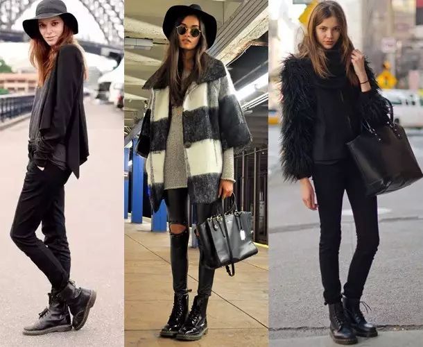 秋冬必入的马丁靴,秋冬季节少不了一双马丁靴