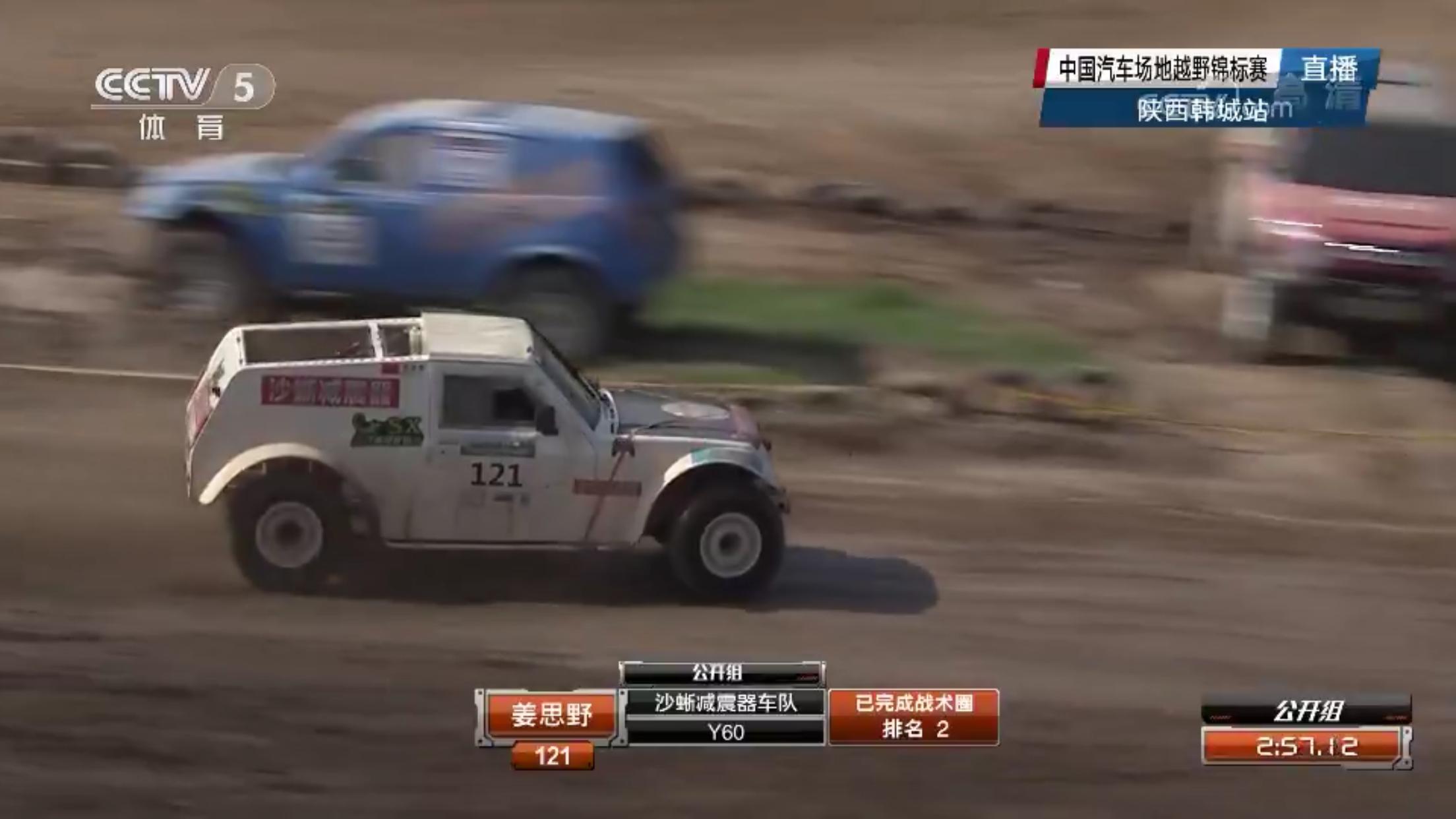 沙蜥减震器喜获两冠COC韩城站实现大满贯