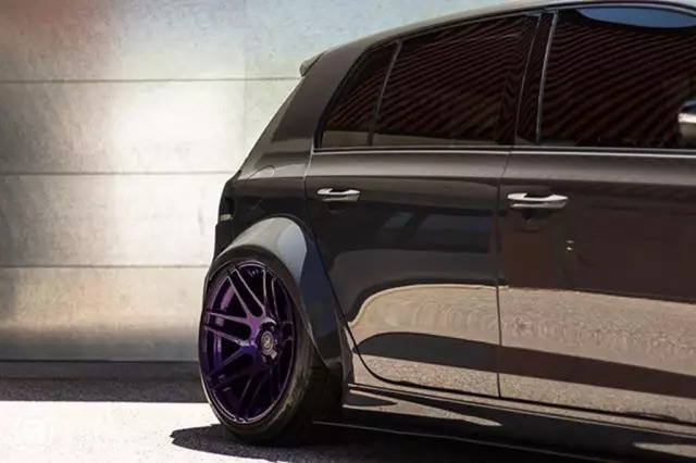 gti改7.5代高尔夫gti大灯,改了十几万的高尔夫gti