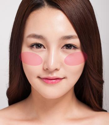 一众女明星靠腮红减掉了嘟嘟脸,原来涂腮红也要看脸型